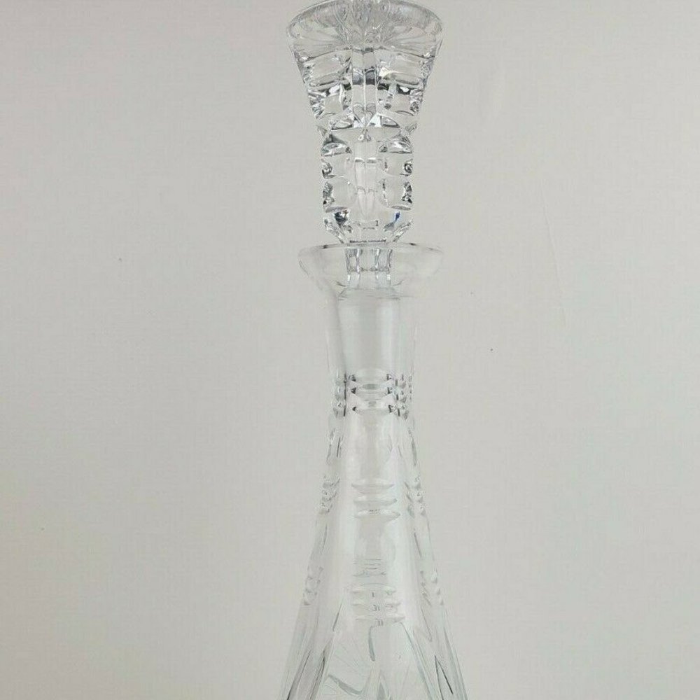 Crystal Wine Decanter Clear Stopper Alcohol